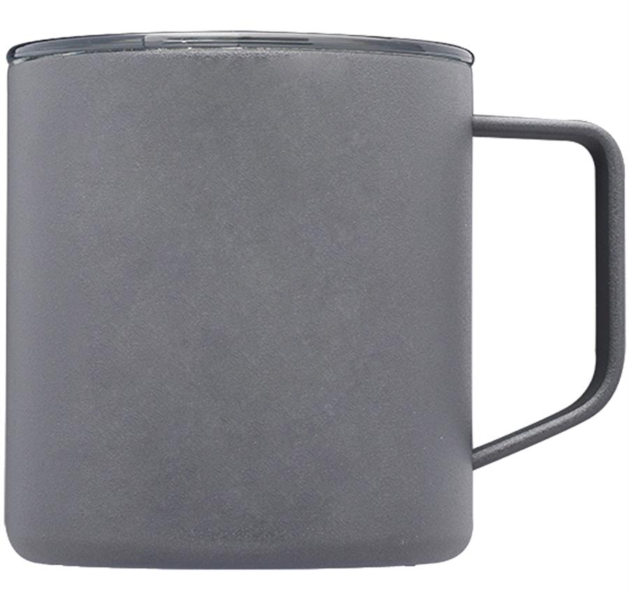 Kenai Powder Coated Travel Mugs - 13.5 oz - Grey