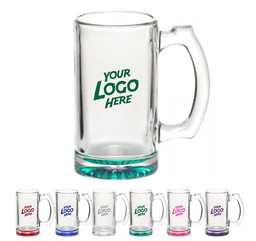 Libbey Groomsmen Glass Beer Mugs