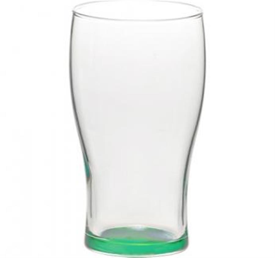 Libbey Beer Glasses - Green