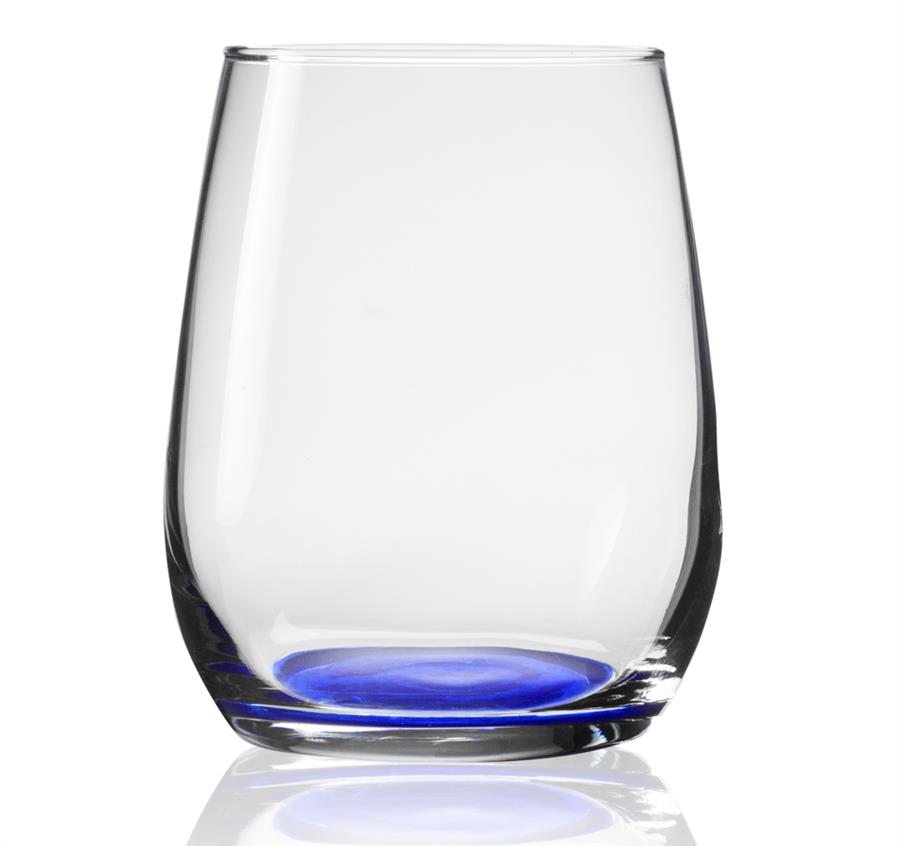 Libbey Stemless Taster Glasses - Blue