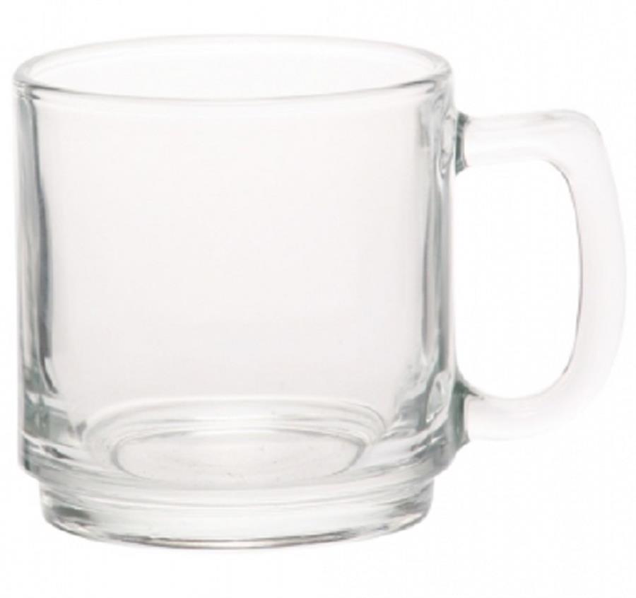 Glass Coffee Mugs - Clear