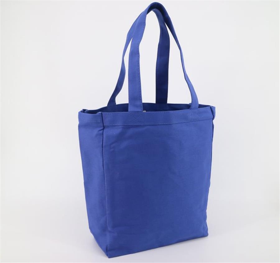 10oz Cotton Canvas Tote Bag - Royal