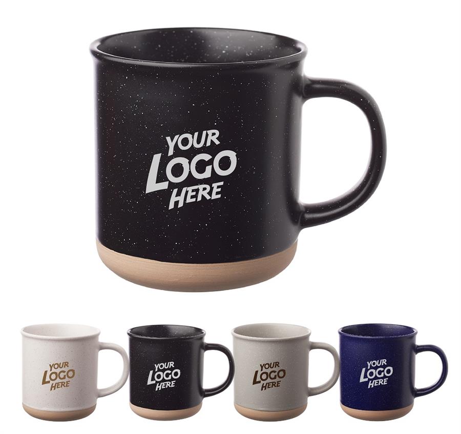 Aurora Speckled Clay Coffee Mugs
