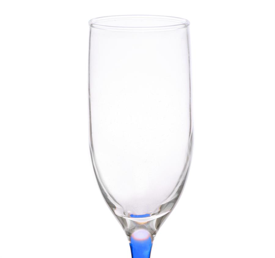 Champagne Flutes - 6.25 oz - Blue