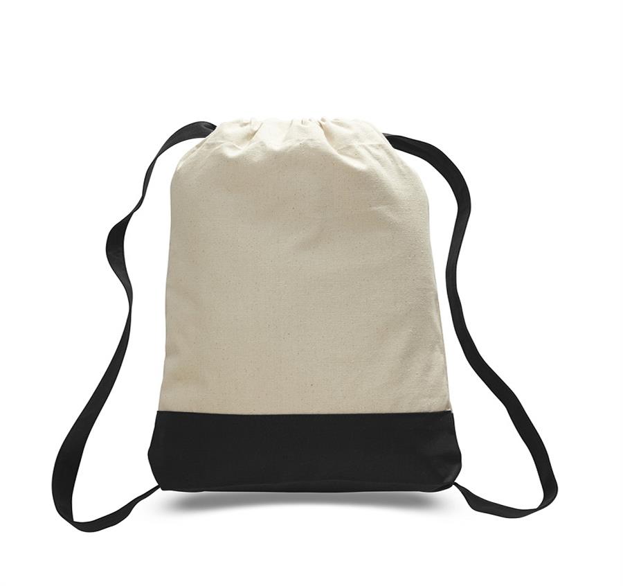 Canvas Sports Backpack - Black