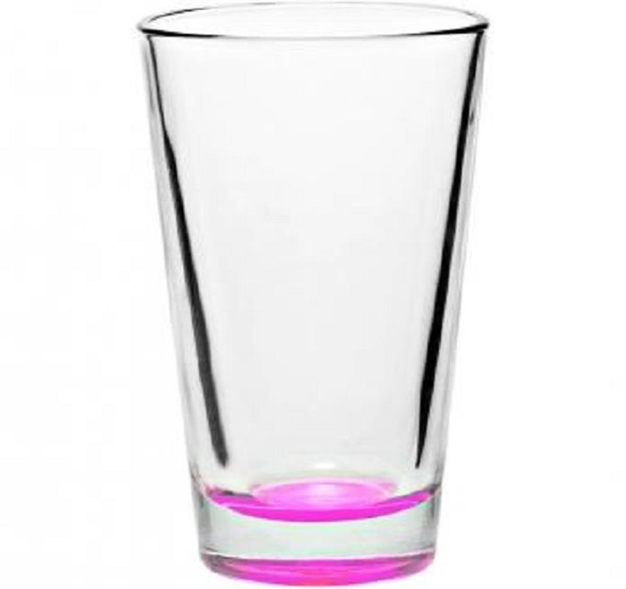 Libbey Mixing Glasses - pink