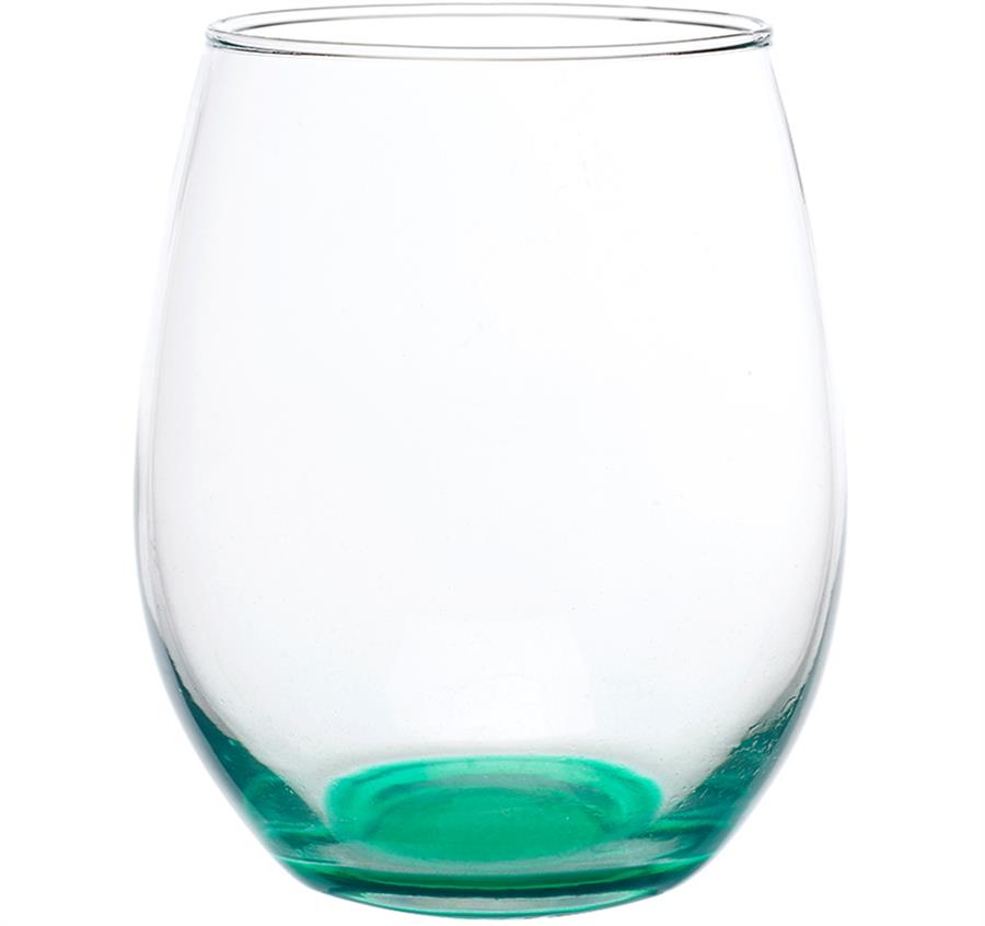 ARC Stemless Wine Glasses - Green
