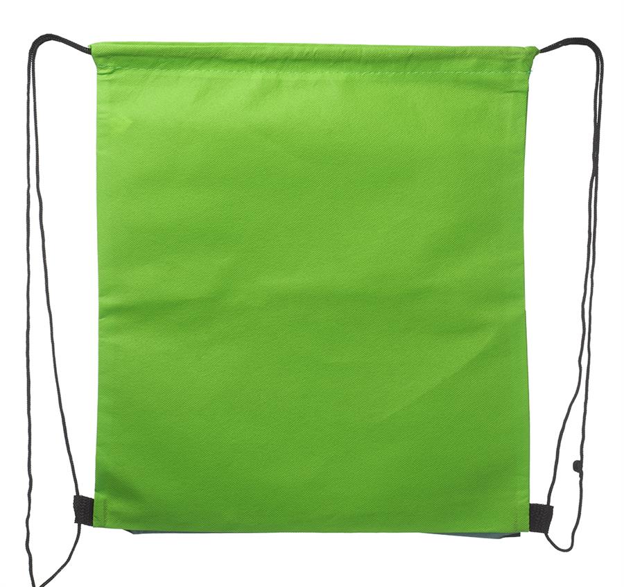Non-Woven Drawstring Bags - Lime Green