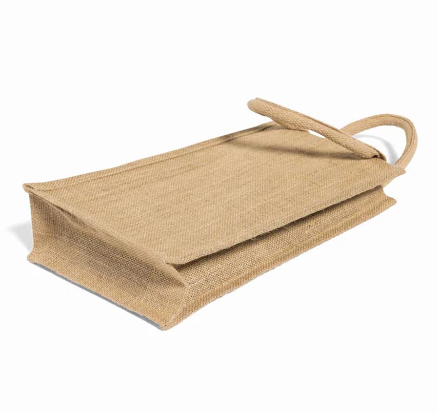 Jute Wine Bag - 2 Bottles