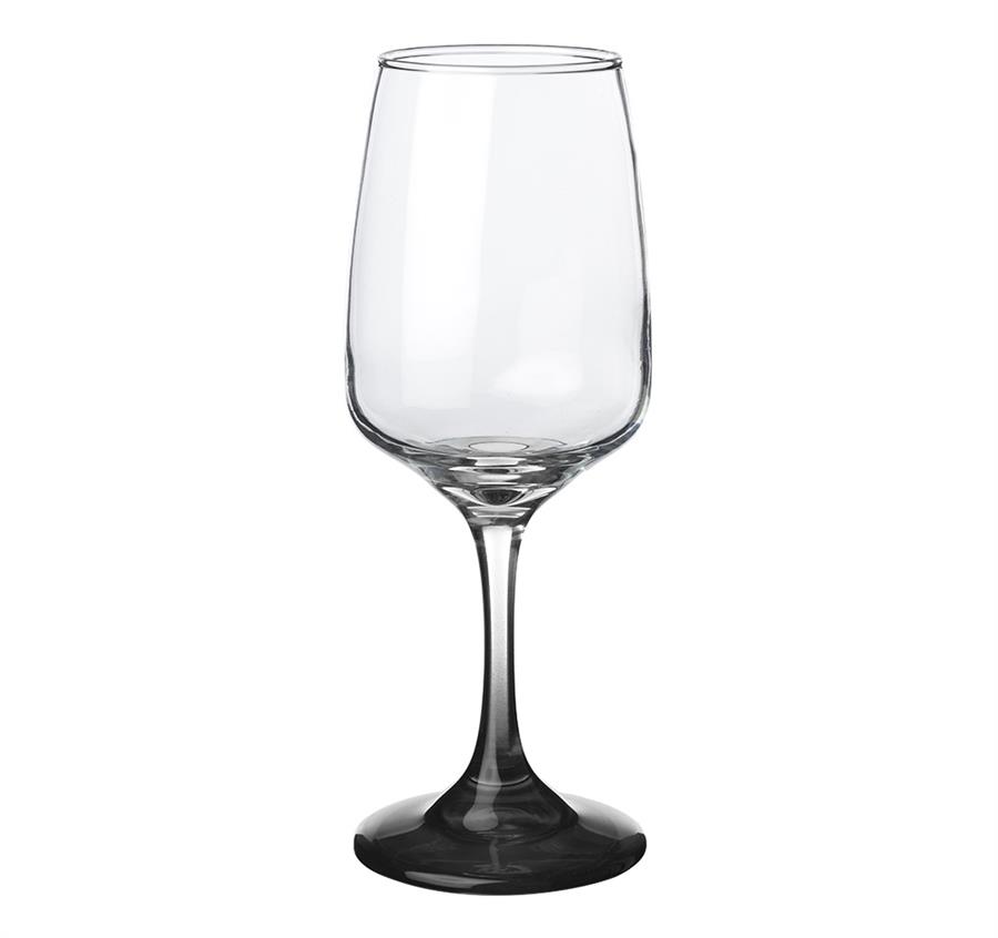 Trentino Wine Glasses - Black