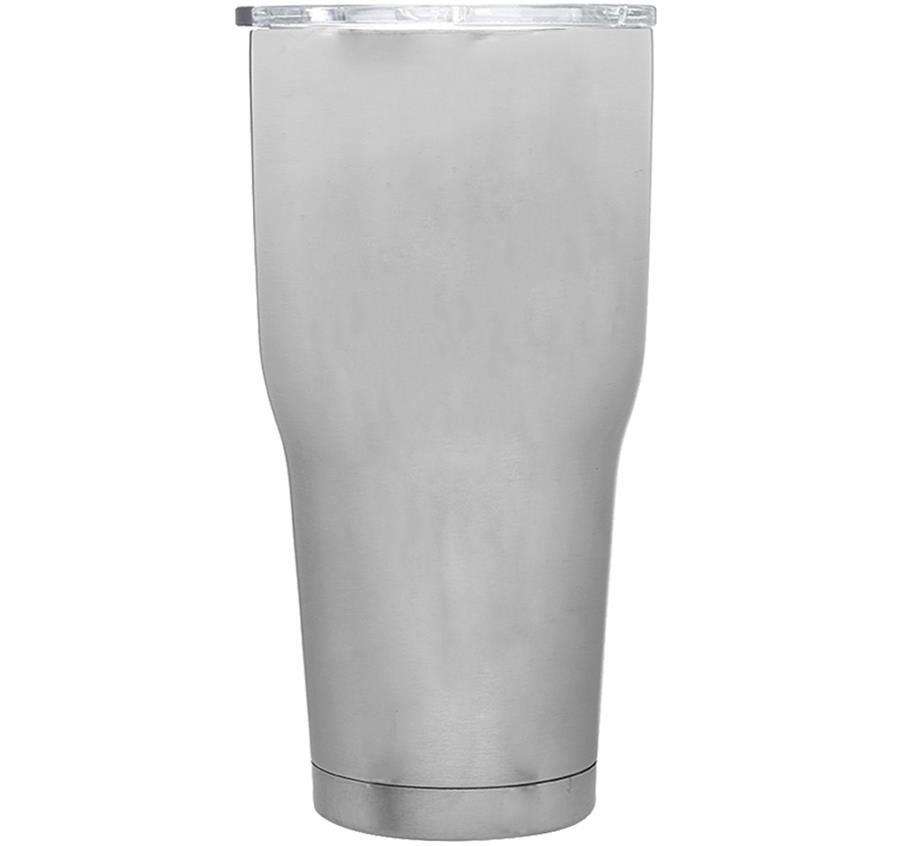Big League Travel Tumblers - 30 oz - Silver