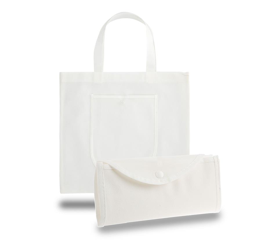 Foldable Tote - White
