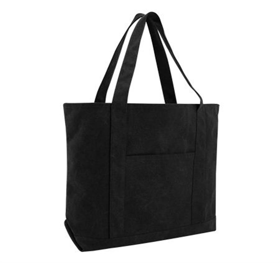 Cotton Canvas Pigment Dyed XL Resort Tote Bag