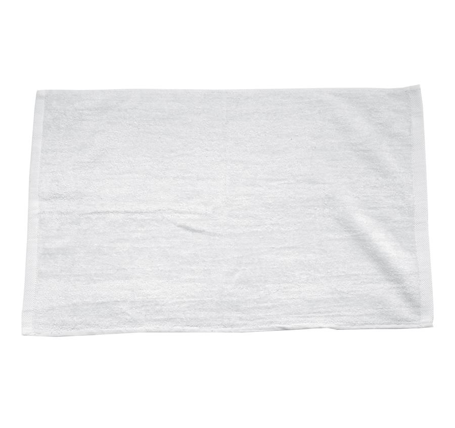 2.5 lbs/dzn Hemmed Hand Towel - White