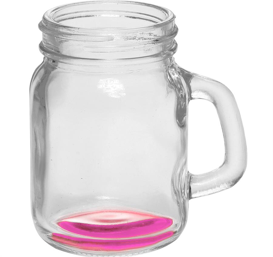 Mason Jar Sampler Glasses - Pink