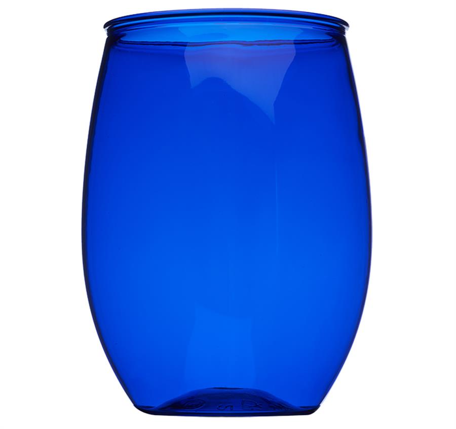 Plastic Stemless Wine Glass - 16 oz
