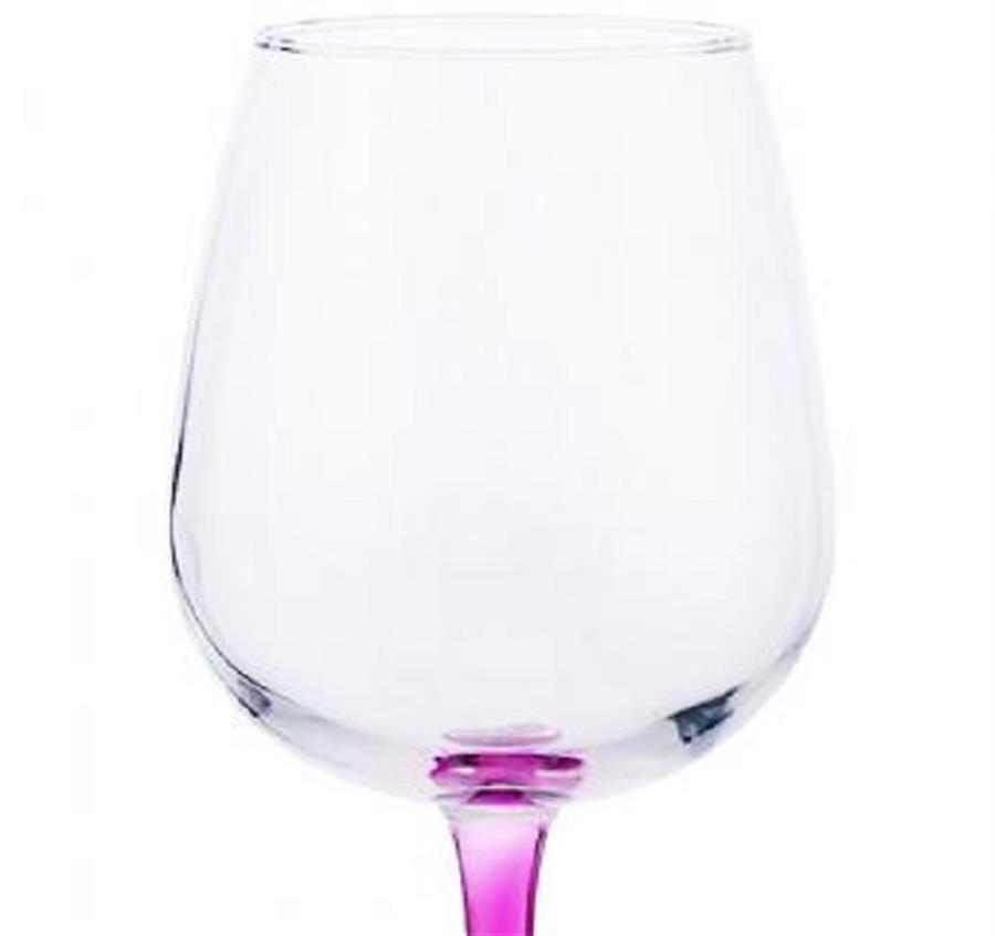 Libbey Vina Wine Glasses - Pink