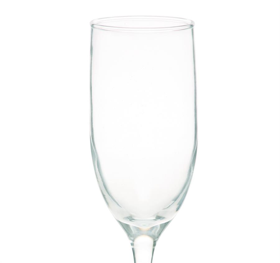 Champagne Flutes - 6.25 oz - Clear