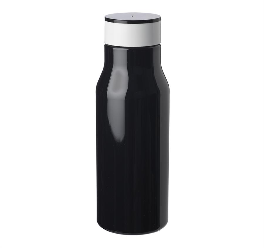 Parvo 25 oz. Soft Plastic Water Bottles - Black