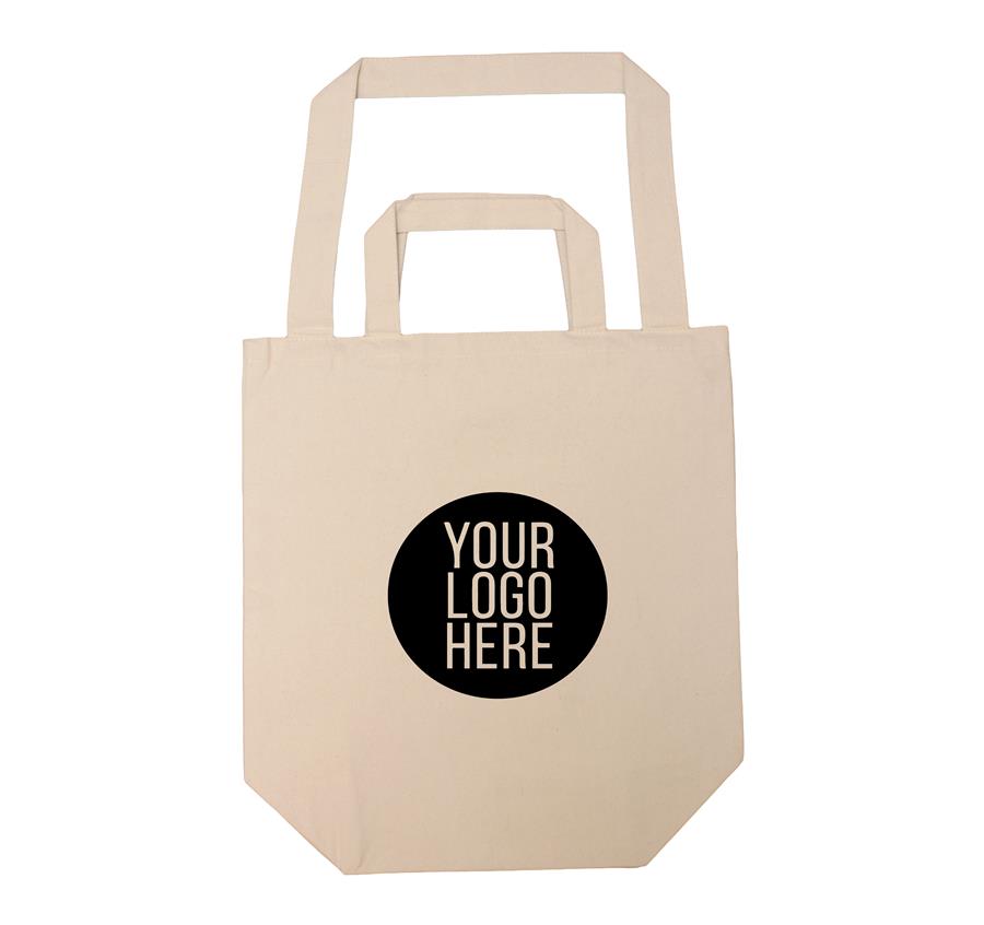 Dual Handle Cotton Shopping Bag - Clearance