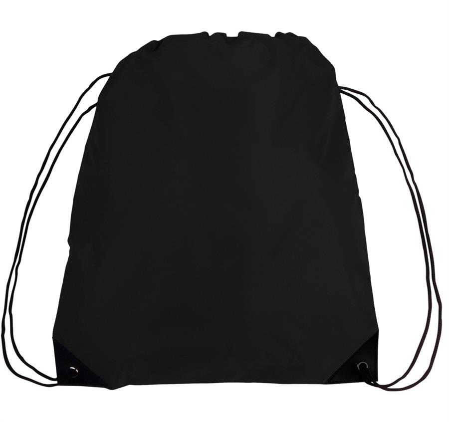 Economical Sports Nylon Backpack - Black