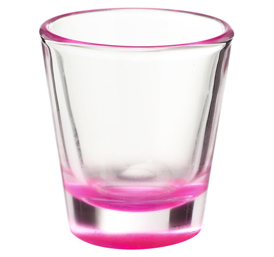 Clear Shot Glass - 1.75oz - Pink