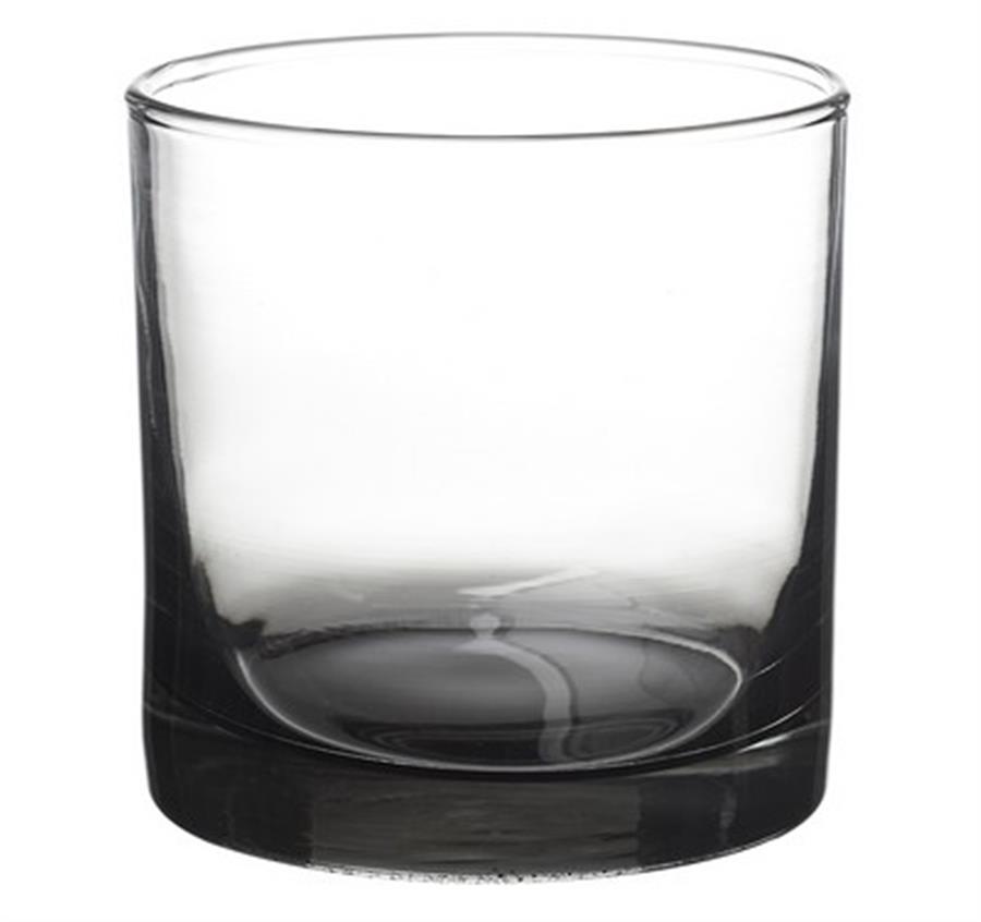 Rocks Whiskey Glass -10.5 oz - Black