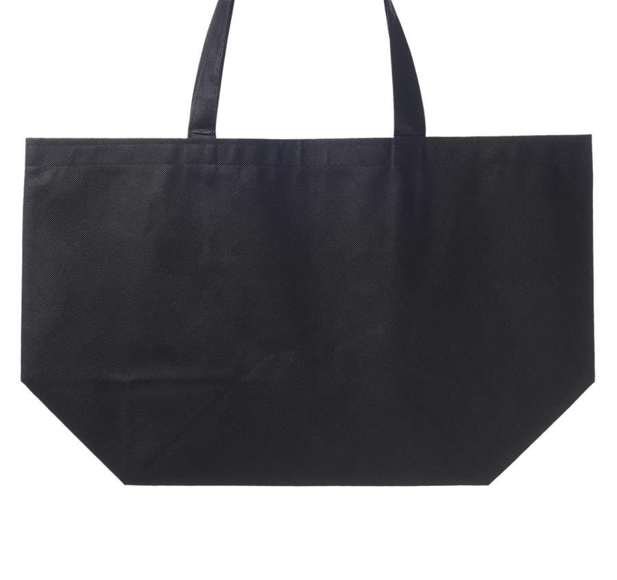 Budget Non-Woven Shopper Tote Bags - Black