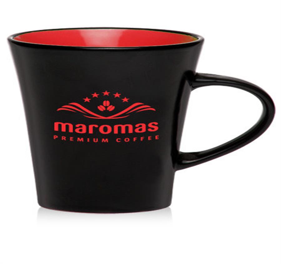 Matte Finish Tazo Personalized Mugs 10 oz. - Red