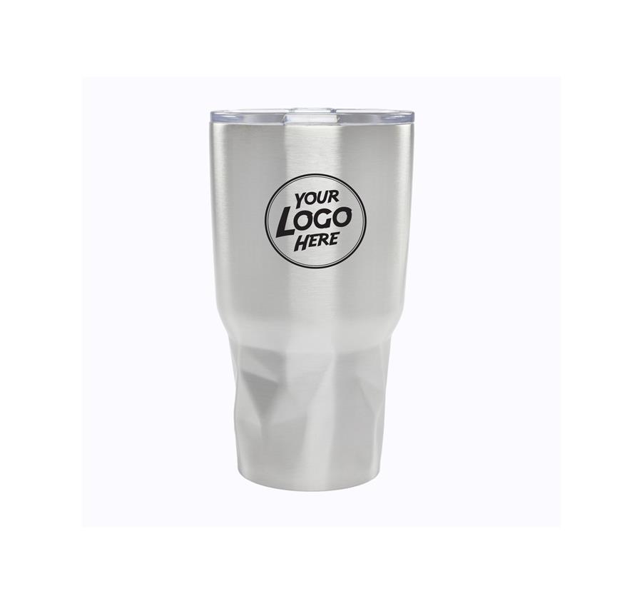 Stainless Steel Tumblers with Clear Lids 27 oz