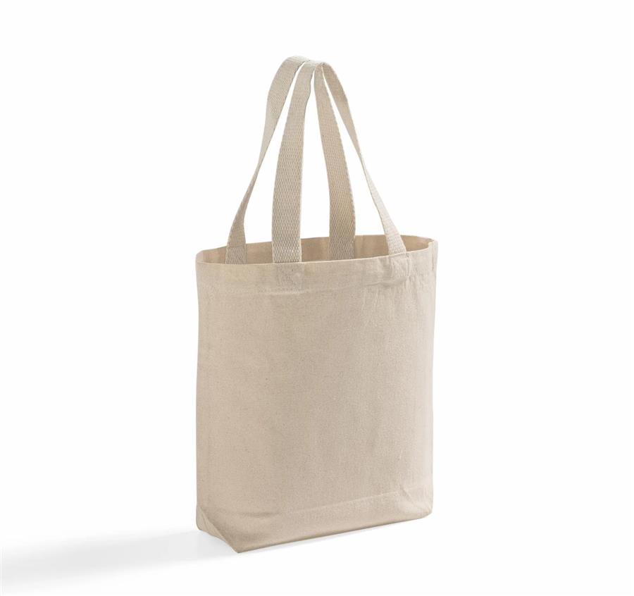 12" Small Canvas Tote Bag