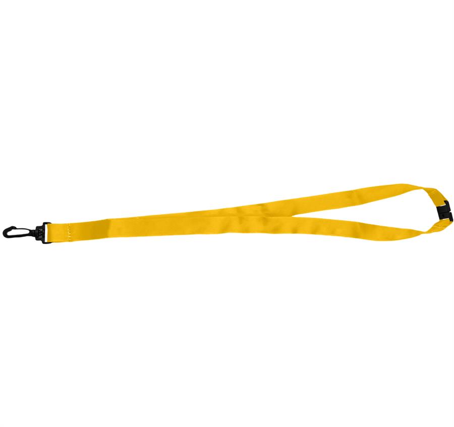 Dye Sublimation Lanyards with Safety Breakaway - Gold