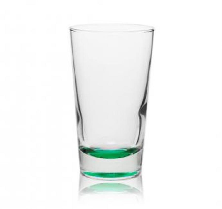 Diplomat Hi-Ball Glass - 6.5 oz - Green