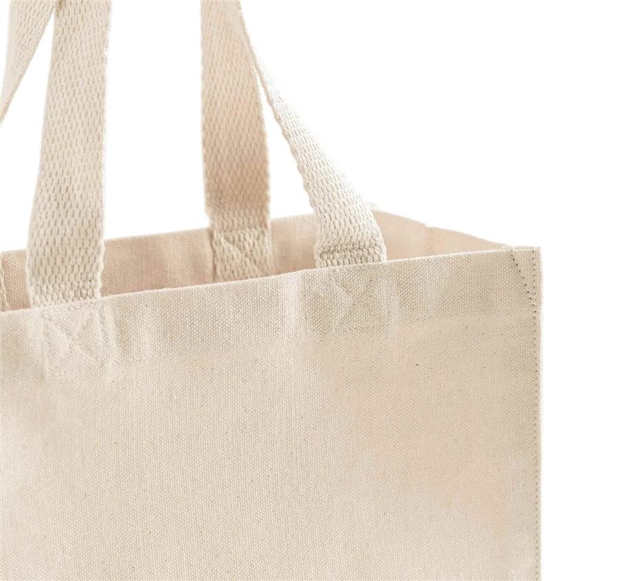 Small Square Canvas Tote