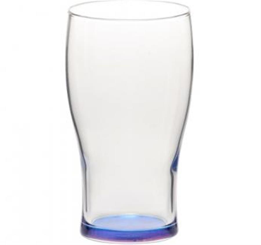 Libbey Beer Glasses - Blue