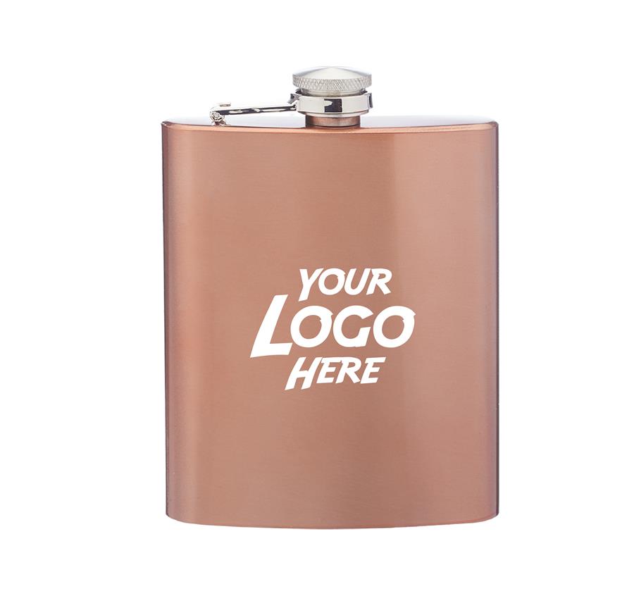 Copper Coated Gran Torino Hip Flasks