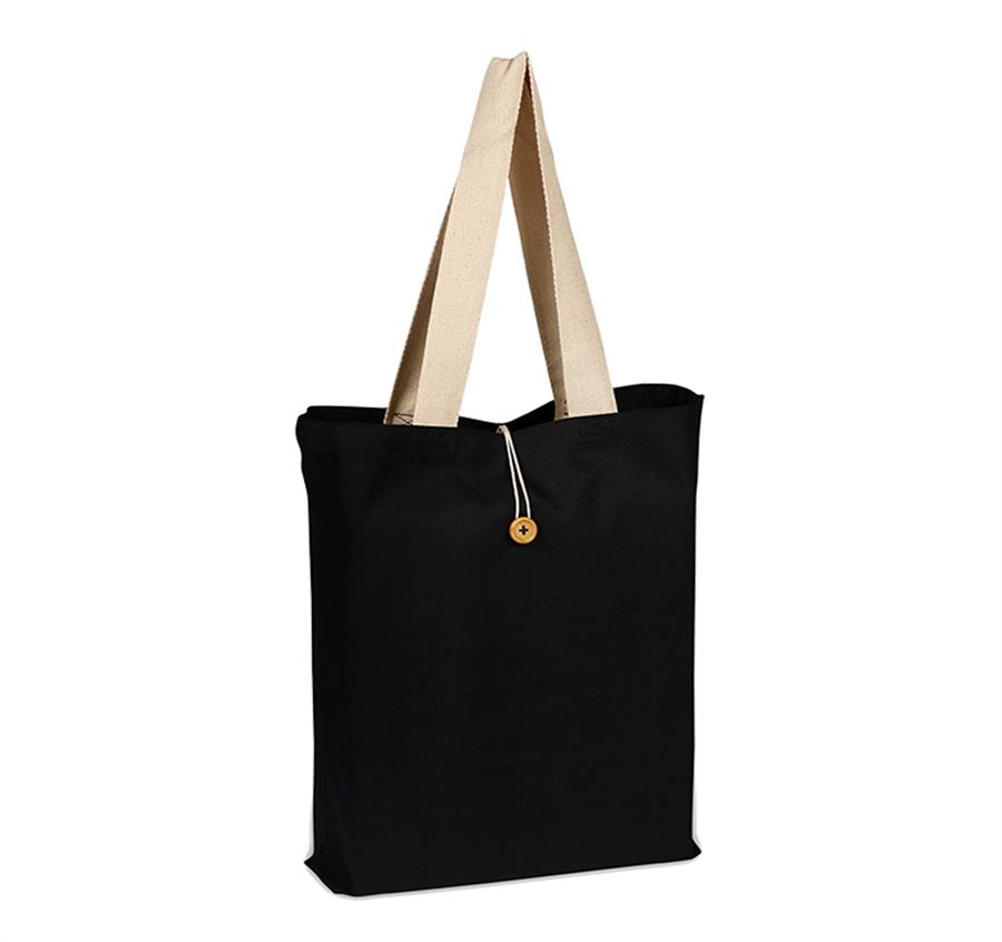 Colored Button-Up Tote