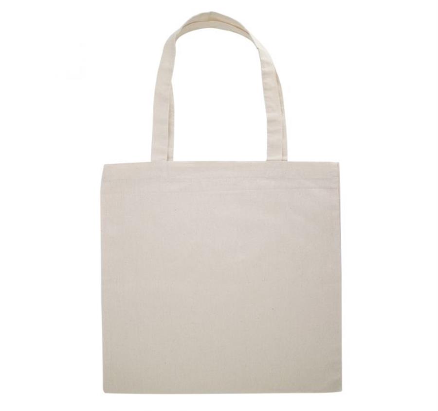 6oz Cotton Canvas Tote Bag - Natural