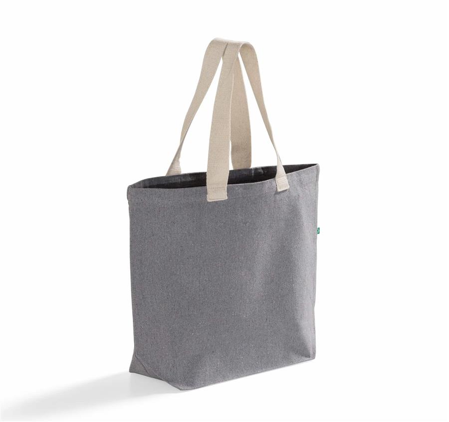 Large Recycled Canvas Trendy Tote