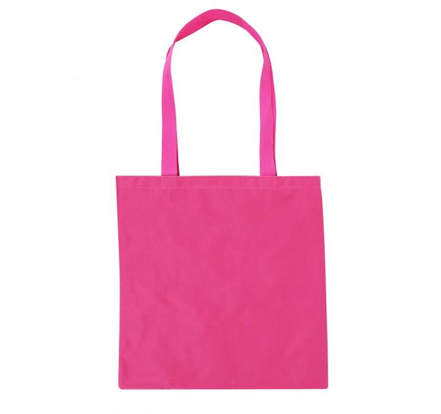 Polyester Tote Bag - Hot Pink