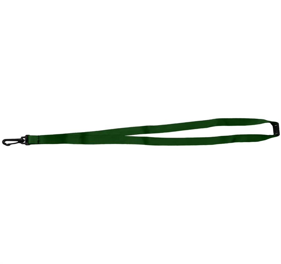Dye Sublimation Lanyards with Safety Breakaway - Dark Forest Green