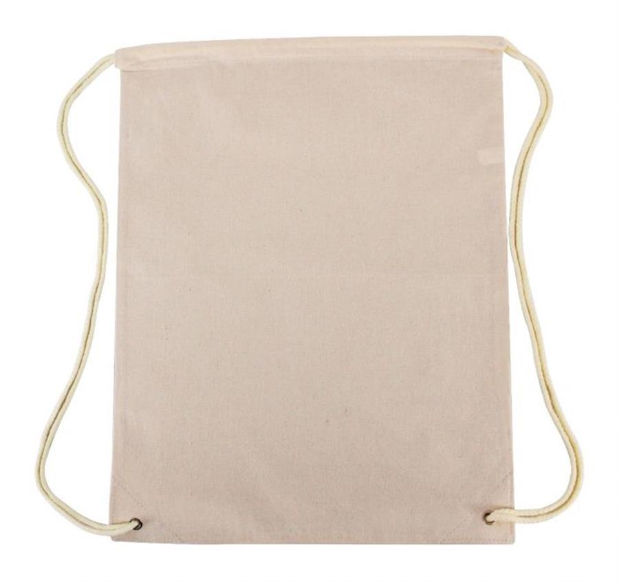 Cotton Canvas Drawstring Backpack