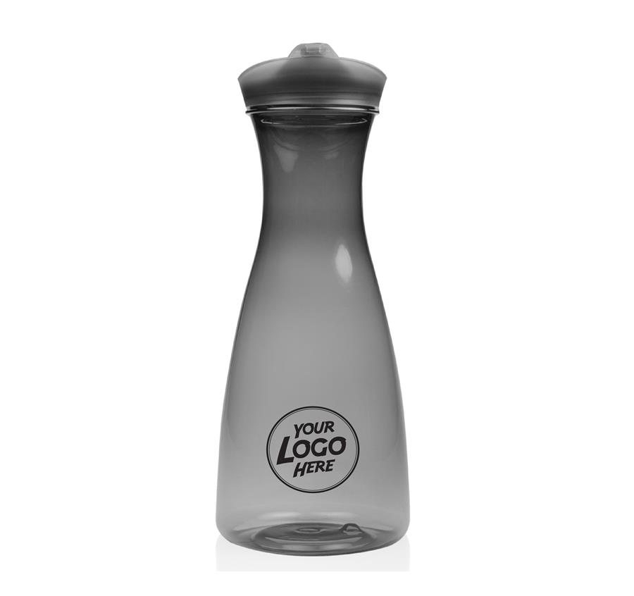 Clear Plastic Carafes with Lid 34 oz.