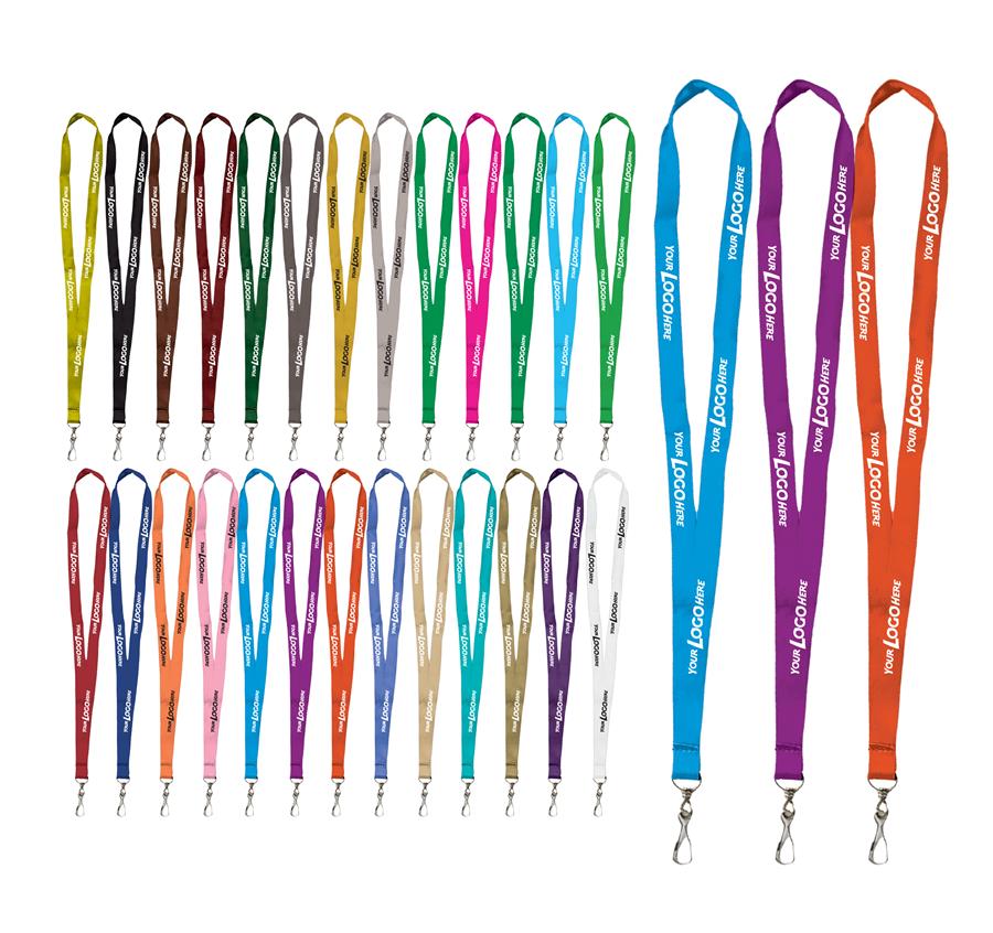 Micro Weave Smooth Dye-Sublimation Lanyards