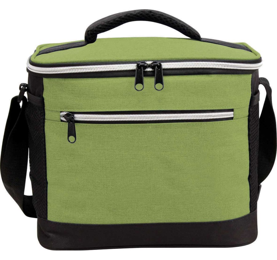 Picnic Cooler Bag - Lime Green Heather