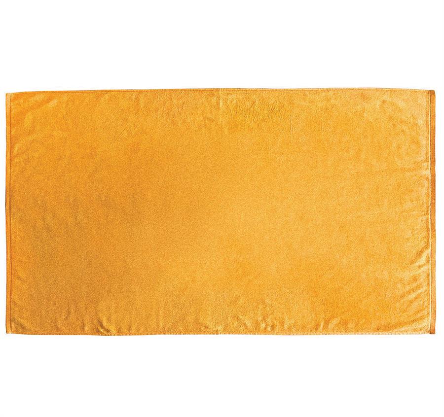 Colored Luxury Beach Towel - Gold