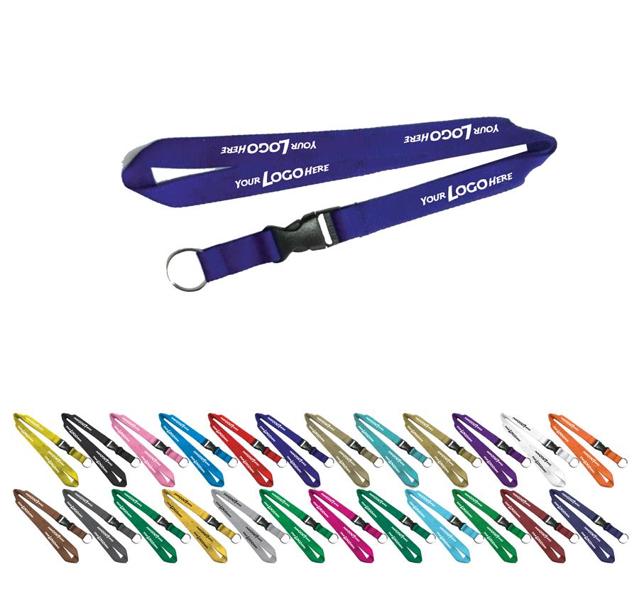 Lanyard with Detachable Buckle Release