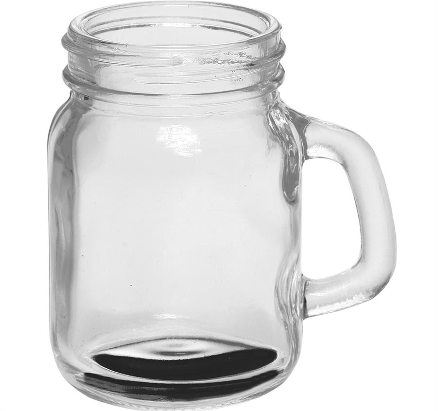 Mason Jar Sampler Glasses - Black