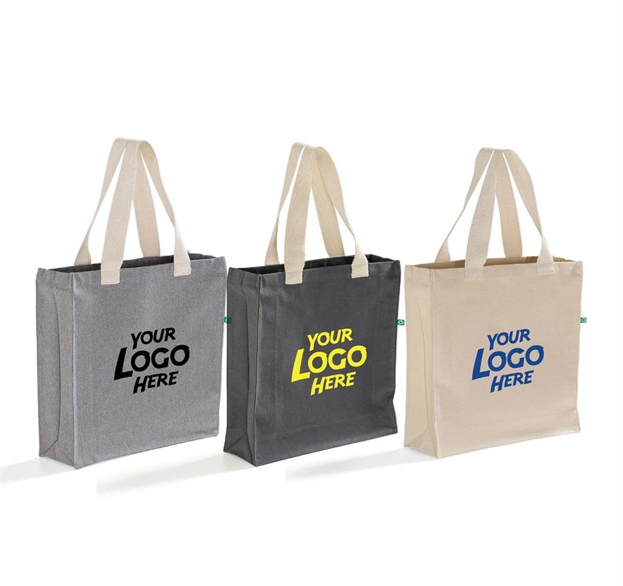 Recycled Canvas Trendy Shopper Tote