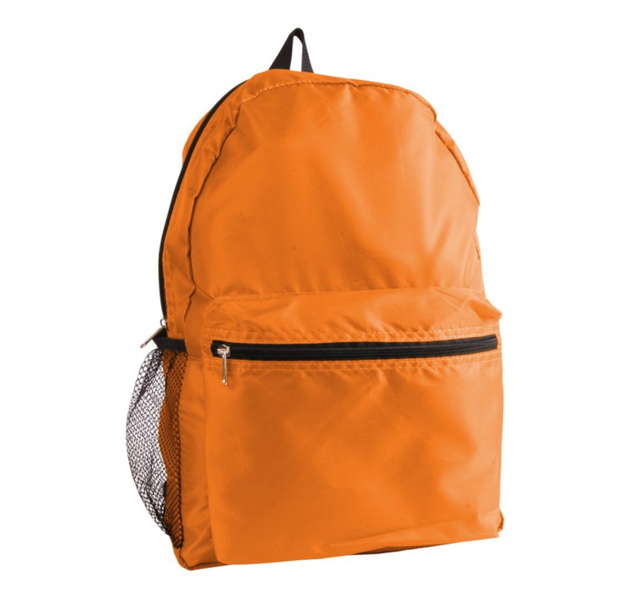 Nylon Backpack - Orange